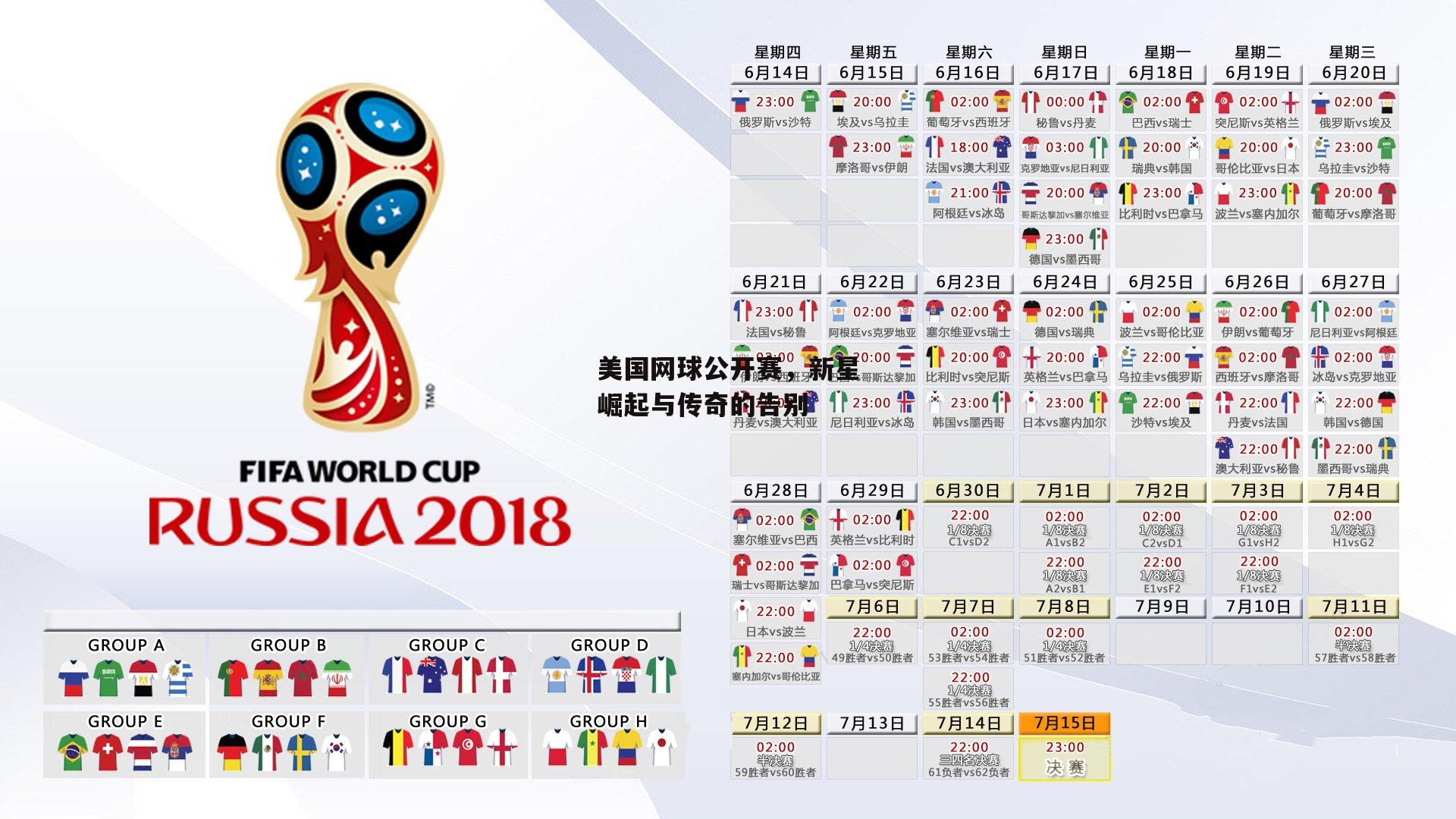 美国网球公开赛，新星崛起与传奇的告别